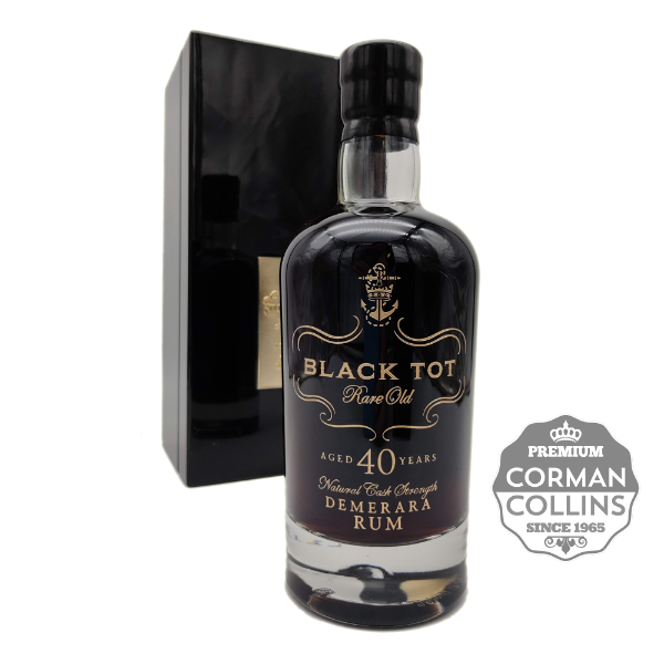 Image de DEMERARA 70 CL 44.2° 1975 40 YO BLACK TOT