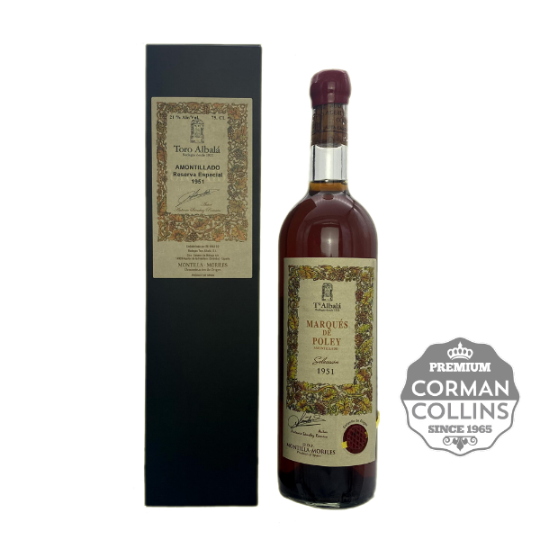 Image de XERES AMONTILLADO 75CL 21° 1951  TORO ALBALA