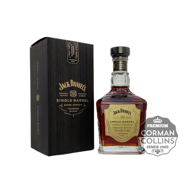 Image de JACK DANIELS 70 CL 64.5° BARREL PROOF*