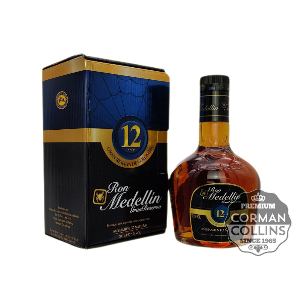 Image de MEDELLIN 70CL 38° 12ANS COLOMBIE