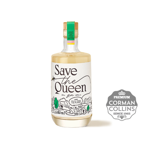 Image de GIN SAVE THE QUEEN 50 CL 46° HONEY