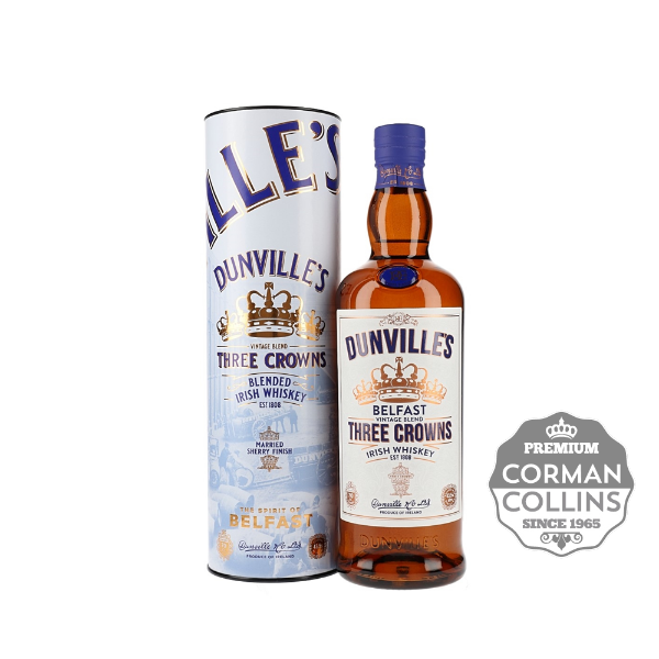 Image de DUNVILLES 70 CL 43.5° THREE CROWNS *