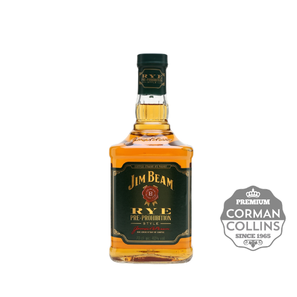 Image de JIM BEAM 70 CL 40° RYE  BOURBON