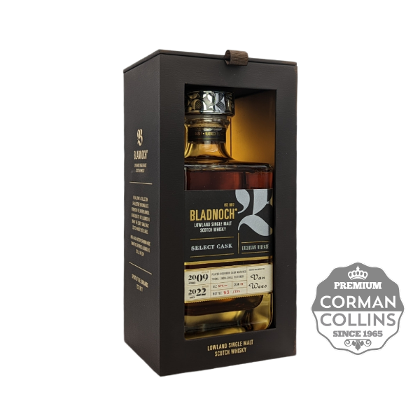 Image de BLADNOCH 70 CL 57° 2009 PEATED SELECTION CASK N°19