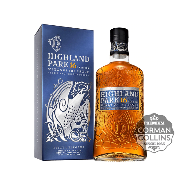 Image de HIGHLAND PARK 70 CL 44.5° 16 YO WINGS OF THE EAGLE