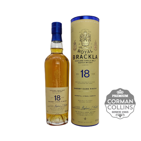 Image de ROYAL BRACKLA 70 CL 46° 18 ANS