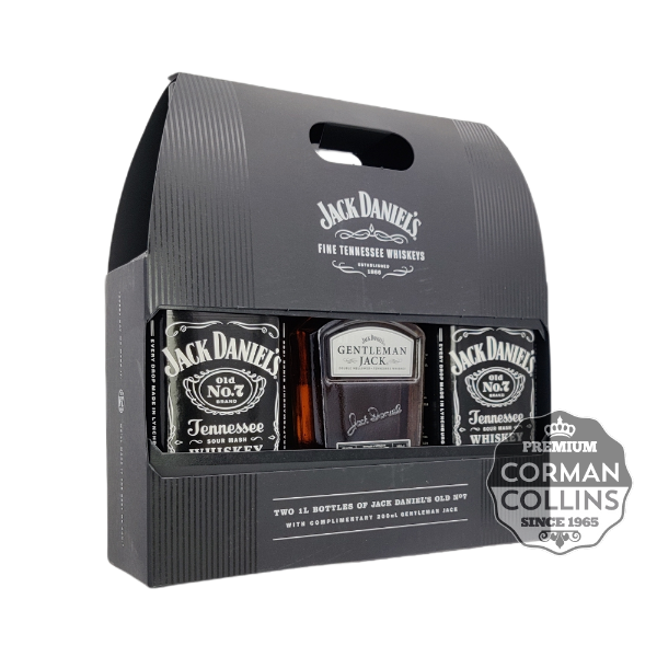 Image de JACK DANIELS 200 CL 40° TRAVELBAG + 20 CL GENTLEMAN JACK