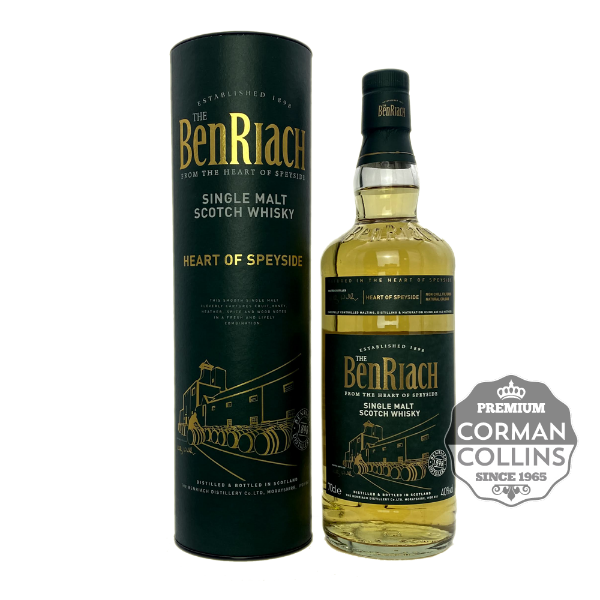 Image de BENRIACH 70 CL 40° HEART OF SPEYSIDE