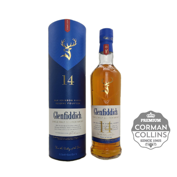 Image de GLENFIDDICH 70CL 43° 14ANS BOURBON BARREL