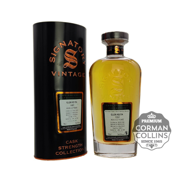 Image de GLEN KEITH 70 CL 54° 1997 23 YO CASK COLLECTION