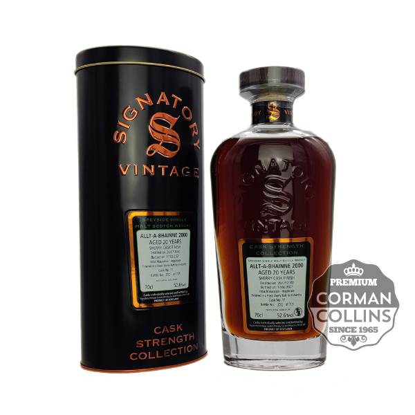 Image de ALLT A BHAINNE 70 CL 52.4° 2000 CASK COLLECTION SV