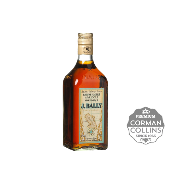 Image de RHUM BALLY 70 CL 45° AMBRE