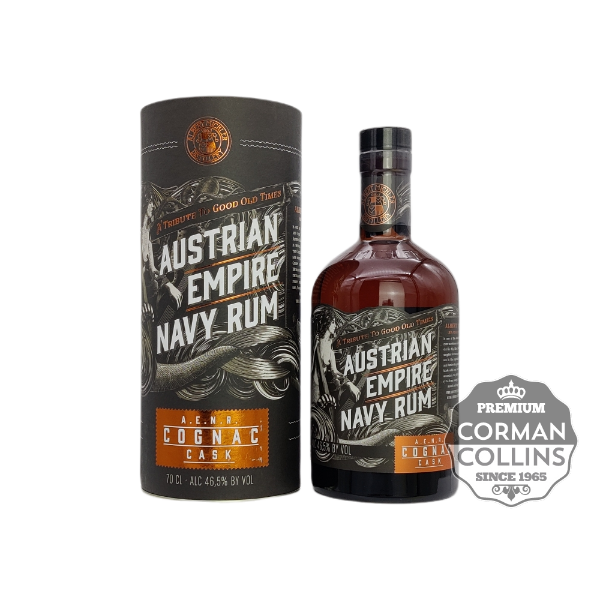 Image de AUSTRIAN EMPIRE 70 CL 46.5° NAVY RUM DOUBLE CASK COGNAC