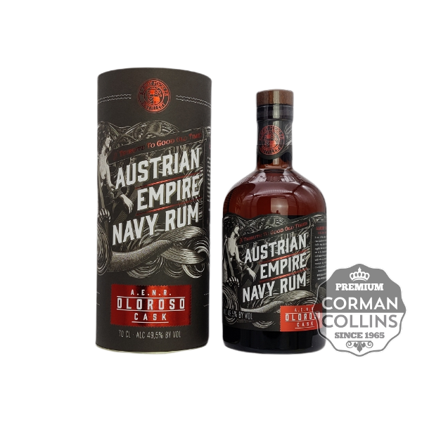 Image de AUSTRIAN EMPIRE 70 CL 46.5° NAVY RUM DOUBLE CASK OLOROSO