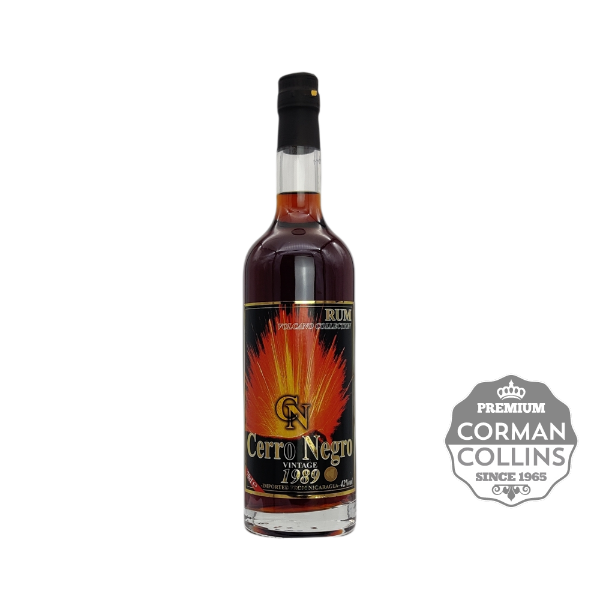 Image de CERRO NEGRO 70 CL 42° 1989 RON SINGLE CASK NICARAGUA