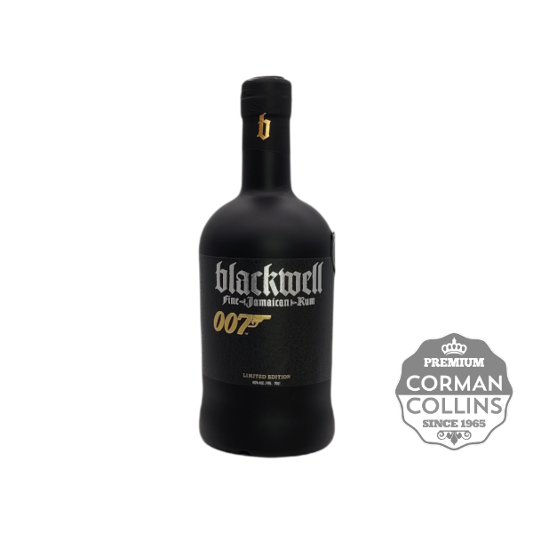 Image de JAMAICAN RUM 70 CL 40° BLACKWELL 007 RUM