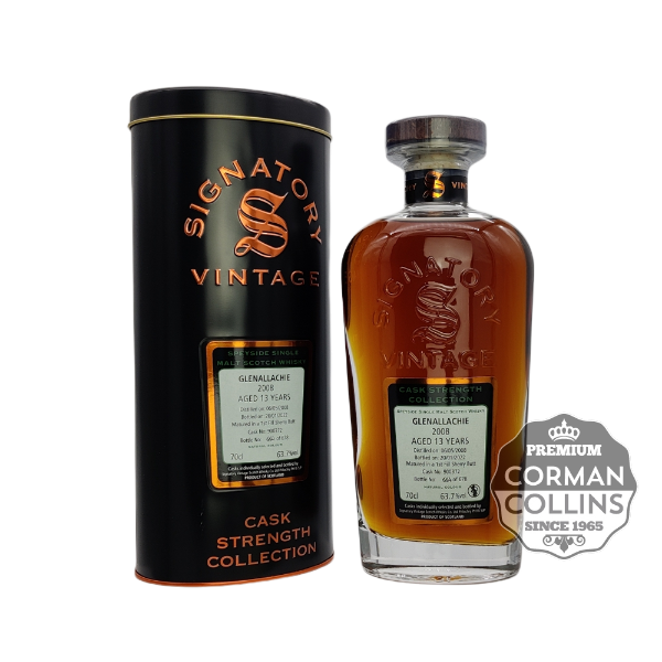 Image de GLENALLACHIE 70 CL 63.7° 2008 SV SHERRY CASK COLLECTION