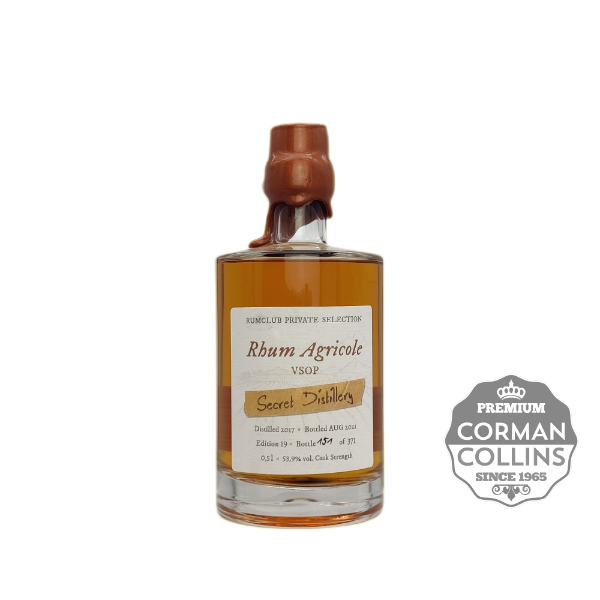 Image de LA FAVORITE 50 CL 53.9° 2017/2021 4 YO SECRET RUMCLUB GERMANY