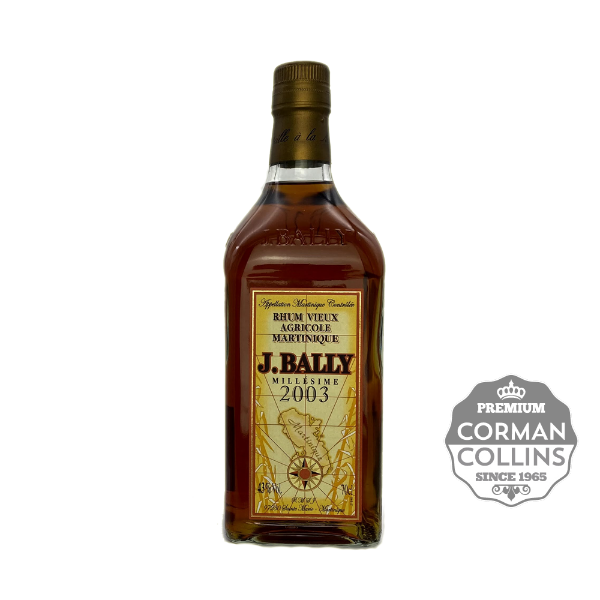 Image de RHUM BALLY 70 CL 43° 2003 VINTAGE