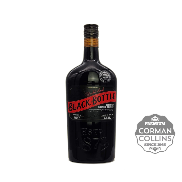 Image de BLACK BOTTLE 70 CL 46.3° DOUBLE CASK