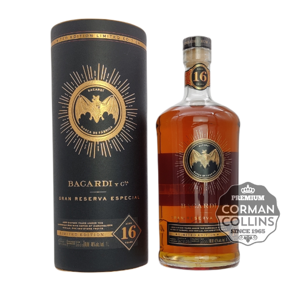 Image de BACARDI 100 CL 40° 16 ANS RESERVA ESPECIAL LIMITED EDITION