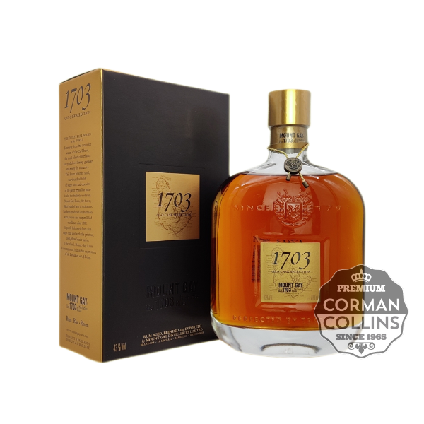 Image de MOUNT GAY 70CL 43° 1703 RHUM