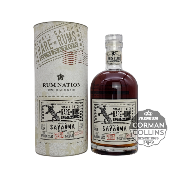 Image de SAVANNA 70 CL 55.2° 2004/2021 RARE SMALL BATCH RUM NATION