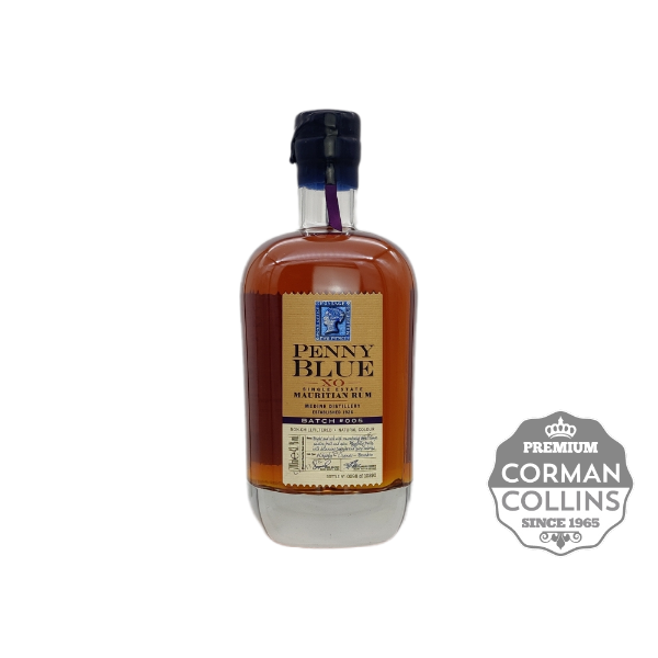 Image de RHUM PENNY BLUE 70 CL 43.1° XO BATCH ILE MAURICE