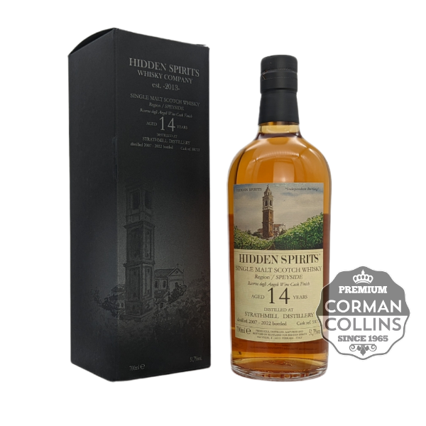 Image de STRATHMILL 70 CL 51.7° 2007/2022 14 YO HIDDEN SPIRITS