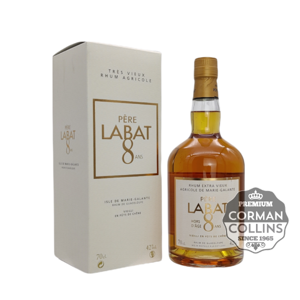 Image de PERE LABAT 70 CL 42° 8 ANS TRES VIEUX RHUM