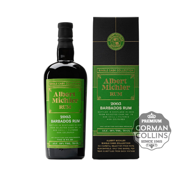 Image de BARBADOS 70 CL 48° 2005/2020 ALBERT MICHLER S CASK