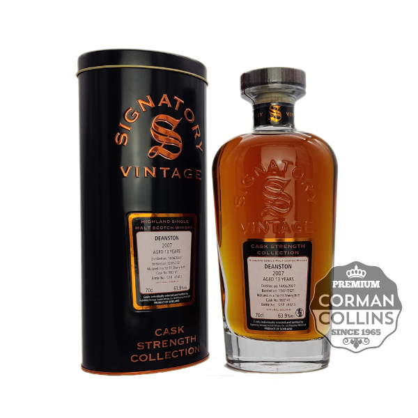 Image de DEANSTON 70 CL 63.9° 2007 CASK COLLECTION SV