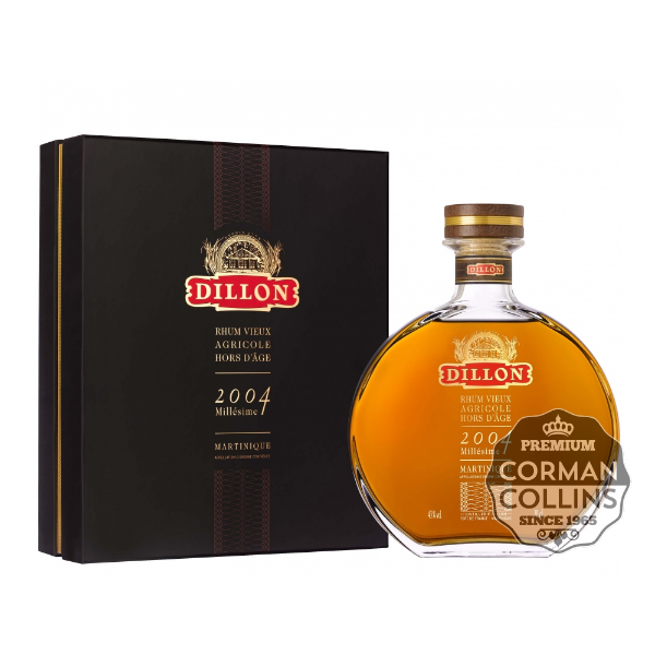 Image de DILLON 70 CL 43° 2004 TRES VIEUX CARAFE COFFRET