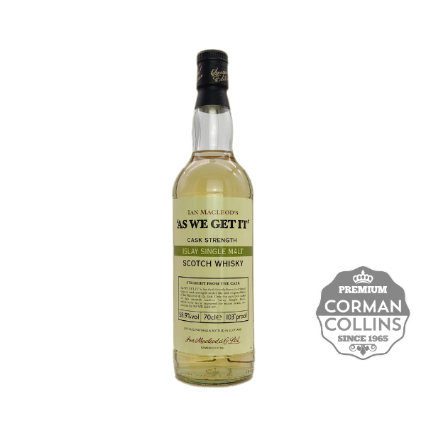 Image de AS WE GET IT 70 CL 60.8° ISLAY MALT