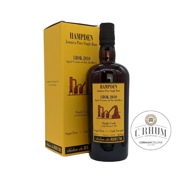 Image de HAMPDEN LROK SALON DU RHUM 2019 70CL 63.2°