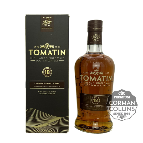 Image de TOMATIN 70CL 46° 18 ANS OB*