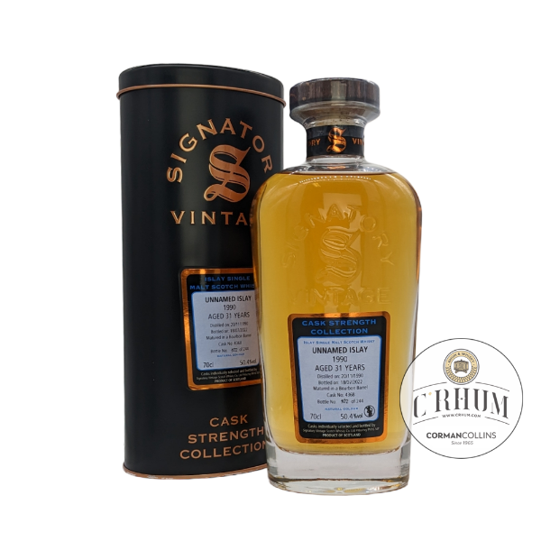 Picture of SIGNATORY CSC UNNAMED ISLAY 1990 70cl 50.4°