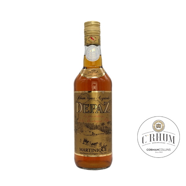 Image de DEPAZ RHUM VIEUX GOLDEN CAPS 70CL 45°