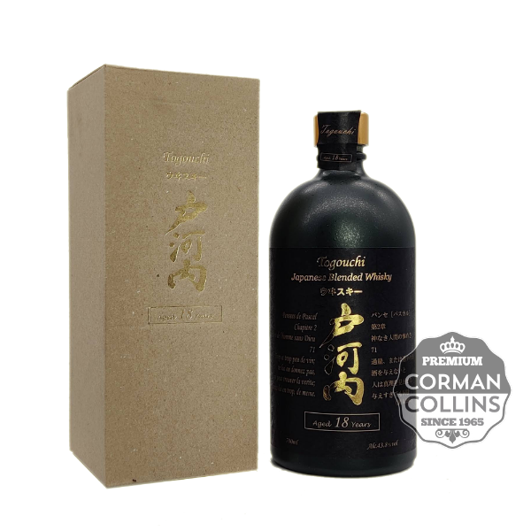 Image de TOGOUCHI 70CL 43° 18ANS BLENDED MALT GRAIN