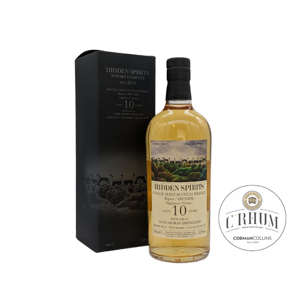 Image de GLEN MORAY 2012 HIDDEN SPIRIT 10Y 70CL 53.9°