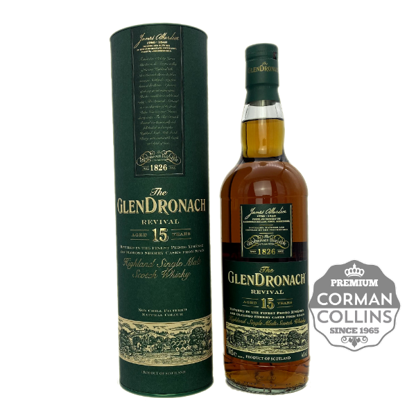 Image de GLENDRONACH 70CL 46° 15ANS REVIVAL OB*