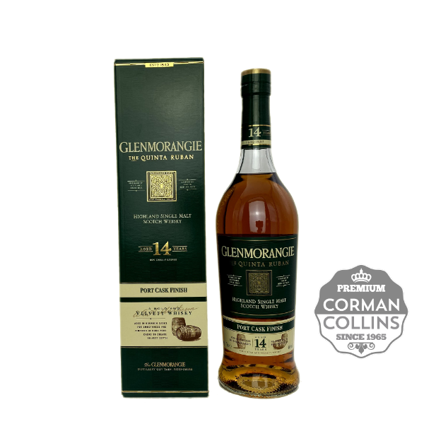 Image de GLENMORANGIE 70CL 46° 14 YO QUINTA RUBAN PORT*