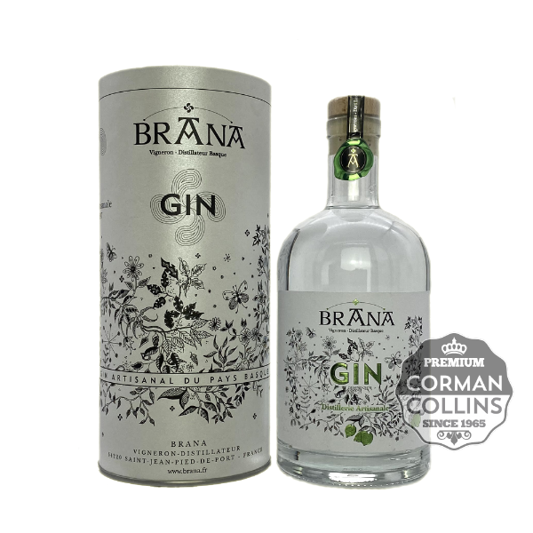 Image de GIN 50CL 43° BRANA CITRON VERT