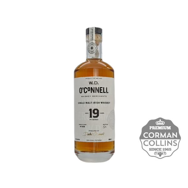 Image de W D O CONNELL 70 CL 46° 19 YO SINGLE MALT COLLEY PX SERIES IRLAND