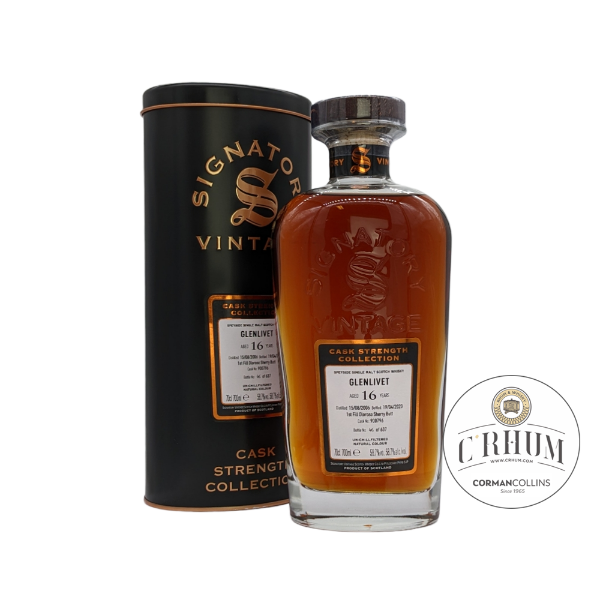 Image de SIGNATORY GLENLIVET 2006/2023 CASK STRENGHT 58.7°