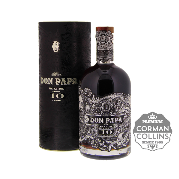 Image de DON PAPA 70 CL 40° 10 ANS BLACK