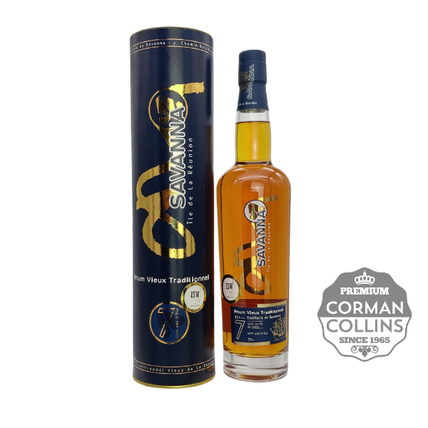 Image de RHUM SAVANNA  70 CL 43° 7 ANS REUNION