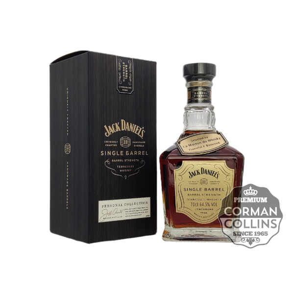 Image de JACK DANIELS 70 CL 64.5° FULL BODIED & ROBUST SINGLE BARREL *