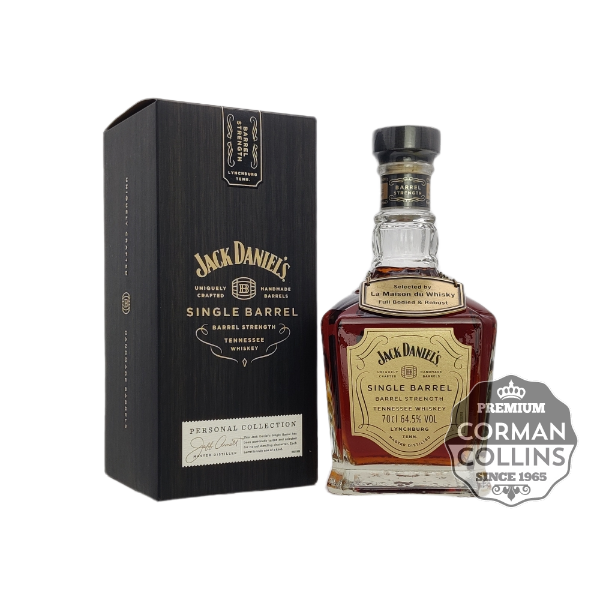 Image de JACK DANIELS 70 CL 64.5° FULL BOLLIED & BALANCED SINGLE BARREL*