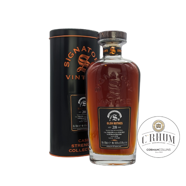 Picture of SIGNATORY CSC GLENROTHES 28Y 1995 70CL 51° FIRST FILL OLOROSSO